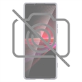 Custodia in TPU Opaca Anti-Impronte per Sony Xperia 1 IV - Nera