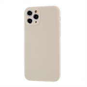 Custodia in TPU Opaca Anti-Impronte per iPhone 11 Pro - Beige