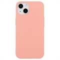 Custodia in TPU Opaca Anti-Impronte per iPhone 15 Plus - Rosa