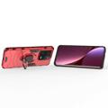 Custodia Ibrida Xiaomi 13 Pro con Supporto ad Anello - Rossa