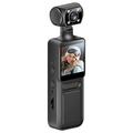 Videocamera d'azione sportiva 4K anti-shake con visione notturna - Nero
