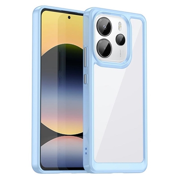 Custodia Ibrida Anti-Shock per Xiaomi Redmi Note 14 4G - Blu
