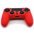 Custodia protettiva in silicone antiscivolo per controller PS4