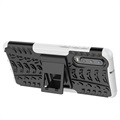 Custodia Ibrida Anti-Slip per Huawei P30 - Bianco / Nero