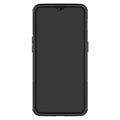 Custodia Ibrida Antiscivolo per OnePlus 6T - Nera