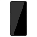 Custodia Ibrida Anti-Slip per Samsung Galaxy A51 - Nero