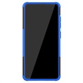 Custodia Ibrida Anti-Slip per Samsung Galaxy A51 - Blu / Nero