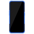 Custodia Ibrida Anti-Slip per Samsung Galaxy A80 - Blu / Nero