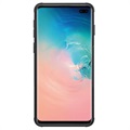 Custodia Ibrida Antiscivolo per Samsung Galaxy S10+ - Nera