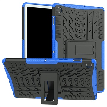 Custodia Ibrida Antiscivolo per Samsung Galaxy Tab S5e - Blu / Nero
