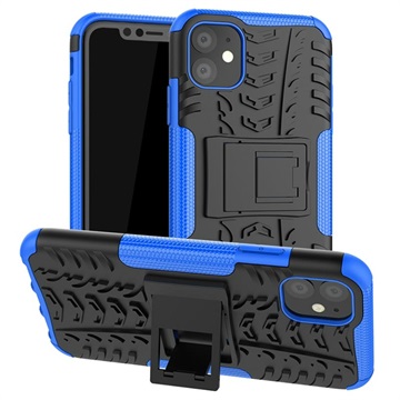 Custodia Ibrida Anti-Slip per iPhone 11 - Blu / Nero