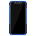 Custodia Ibrida Anti-Slip per iPhone 11 - Blu / Nero