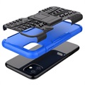 Custodia Ibrida Anti-Slip per iPhone 11 - Blu / Nero