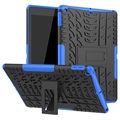 iPad 10.2 Anti-Slip Hybrid Case with Kickstand - Blue / Black