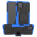 Custodia Ibrida Antiscivolo per Samsung Galaxy A40 - Blu / Nero