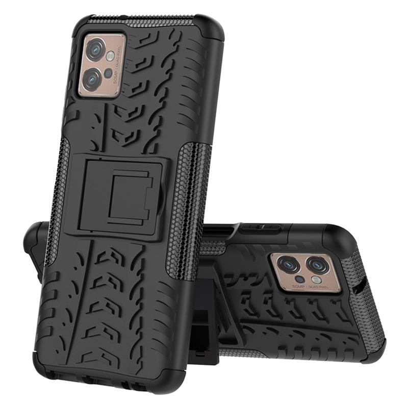 MOJIA Custodia Flip Portafoglio Per Oukitel C32 – PU Pelle Rossa Con Slot Carte E Supporto