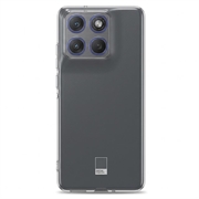 Custodia in TPU antiscivolo per Motorola Edge 70 - Trasparente