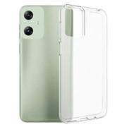Custodia in TPU Antiscivolo per Motorola Moto G Play (2024) - Trasparente