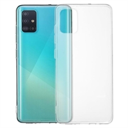 Custodia in TPU antiscivolo per Samsung Galaxy A51 - Trasparente