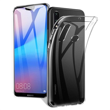 Cover Anti Scivolo TPU per Huawei P30 Lite - Trasparente