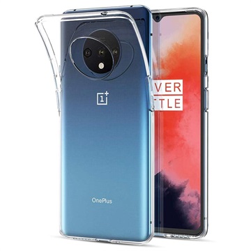 Cover Anti Scivolo TPU per OnePlus 7T - Trasparente