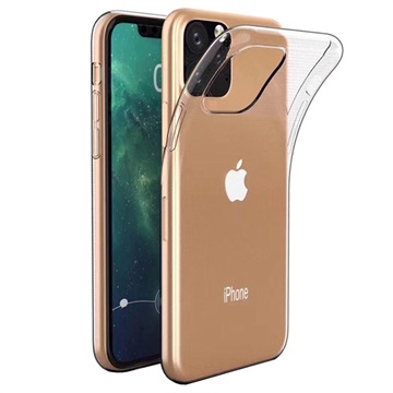 Cover Anti Scivolo TPU per iPhone 11 Pro Max - Trasparente