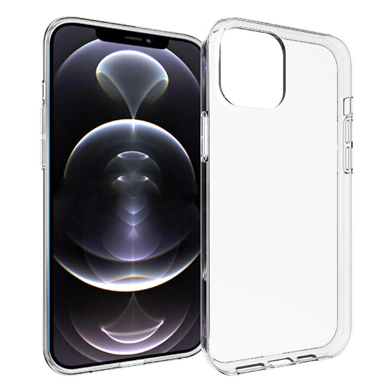 Custodia Trasparente Per IPhone 13 Pro Max (6.7"), Sottile E Antiurto In TPU Morbido - Protezione Da Graffi E Cadute [BJIT-1061]