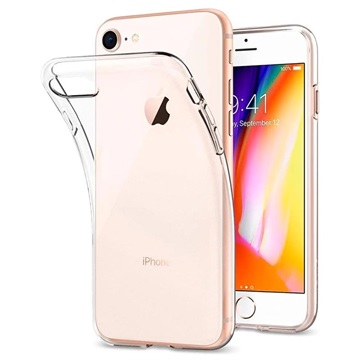 Cover Anti Scivolo TPU per iPhone 7 / iPhone 8 - Trasparente