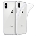 Cover Anti Scivolo TPU per iPhone XS Max - Trasparente