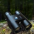 Binocolo Apexel 10x42 HD con messa a fuoco fissa e ottica rivestita FMC - Nero