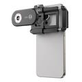 Apexel APL-MS300 Microscopio per smartphone 300X con luce LED - Nero