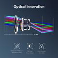 Apexel APL-MS300 Microscopio per smartphone 300X con luce LED - Nero