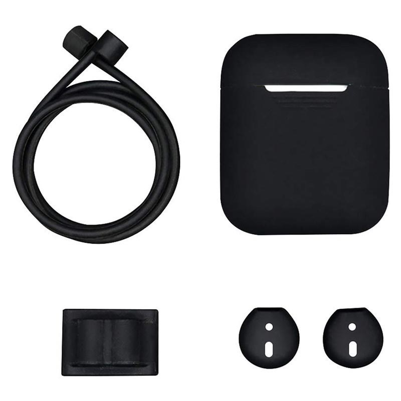 AirPods Apple a 4-in-1 2 Kit Accessori in Silicone
