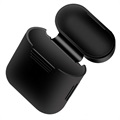 4-in-1 Apple AirPods / AirPods 2 Silicone Accessories Kit - Black