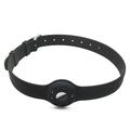 Collare in silicone per cani e gatti Apple AirTag 1/2 - Nero