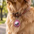 Custodia per portachiavi ruvida Tech-Protect per Apple AirTag 1/2 - Rosa