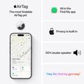 Apple AirTag (2a generazione) MFEA4ZM/A - 4 pezzi
