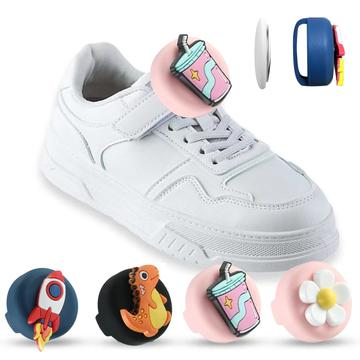 Apple AirTag Tech-Protect liscio per scarpe da ginnastica per bambini - 4 pz. - Colorate
