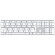 Tastiera Apple Magic Keyboard con Touch ID e tastierino numerico MXK73DK/A - Layout danese - Bianca