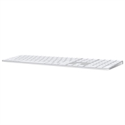 Tastiera Apple Magic Keyboard con Touch ID e tastierino numerico MXK73DK/A - Layout danese - Bianca