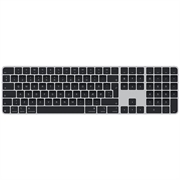 Tastiera Apple Magic Keyboard con Touch ID e tastierino numerico MXK83DK/A - Layout danese - Nero
