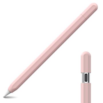 Custodia in silicone per Apple Pencil (USB-C) Ahastyle PT65-3 - Rosa