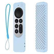 Apple TV 4K Siri Remote (terza generazione) Custodia protettiva in silicone con cordino