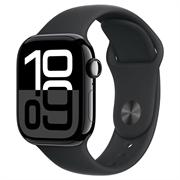 Apple Watch 10 GPS MWWE3QN/A - Alluminio, banda sportiva nera, S/M, 42mm - Nero Pece