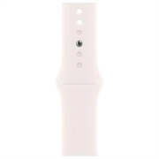 Apple Watch 10 GPS MWWH3QN/A - Fascia sportiva in alluminio, Light Blush, S/M, 42mm