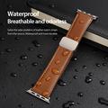 Cinturino in vera pelle Dux Ducis YA con fibbia a T per Apple Watch (38/40/SE/41/42mm) - Marrone