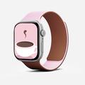 Apple Watch (38/40/SE/41/42mm) Cinturino MOFT Snap Duo - Rosa / Marrone