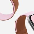 Apple Watch (38/40/SE/41/42mm) Cinturino MOFT Snap Duo - Rosa / Marrone