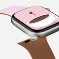 Apple Watch (38/40/SE/41/42mm) Cinturino MOFT Snap Duo - Rosa / Marrone