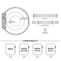 Apple Watch (42/44/SE/45/46/49mm) - Cinturino in acciaio inossidabile Kalebol CNC Pro
